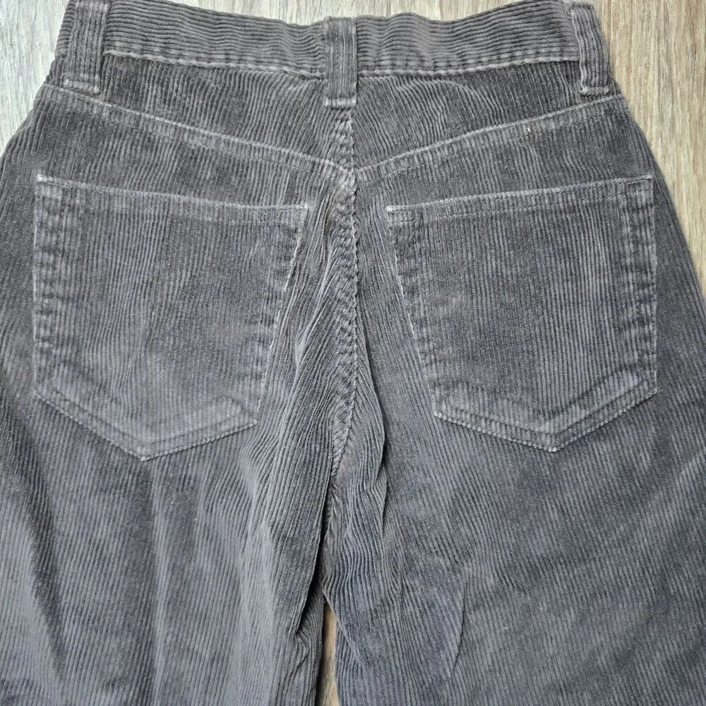 Vintage Arizona Jean Co Corduroy Pants Mens 28x30 Baggy Fit Black 1999 Grunge